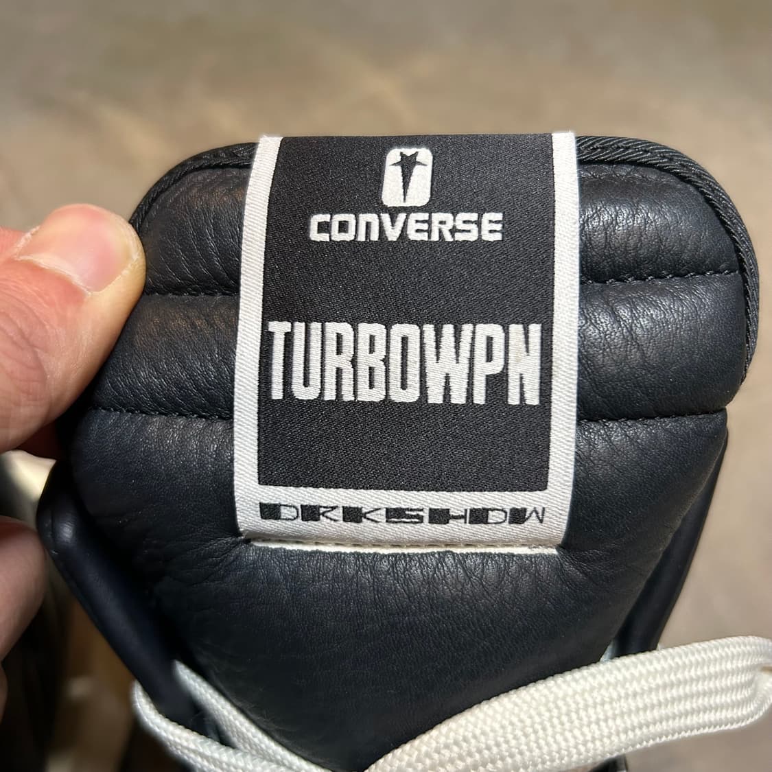 280) 컨버스 x 다크쉐도우 터보웨폰 블랙 크림 상품이미지4