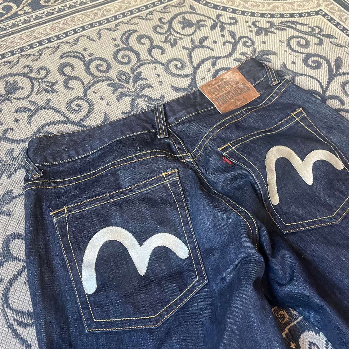 32 에비수 호랑이 데님 팬츠/W2257 상품이미지4