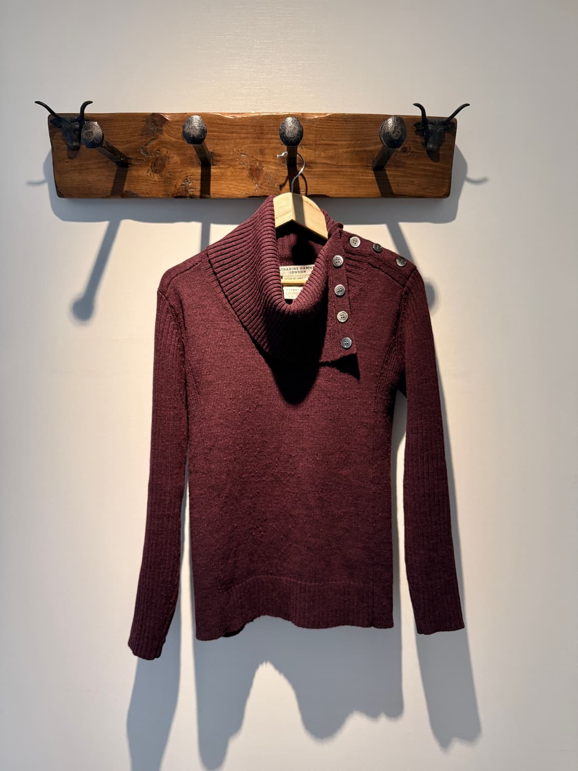 Button Turtleneck Knit 상품이미지2