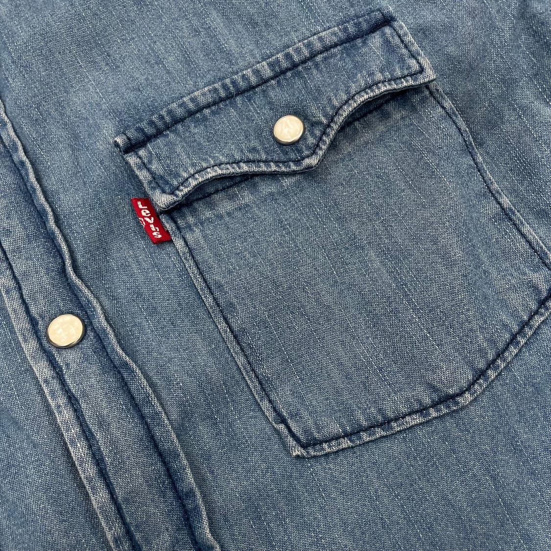 levis 리바이스 웨스턴 데님셔츠 L 상품이미지3