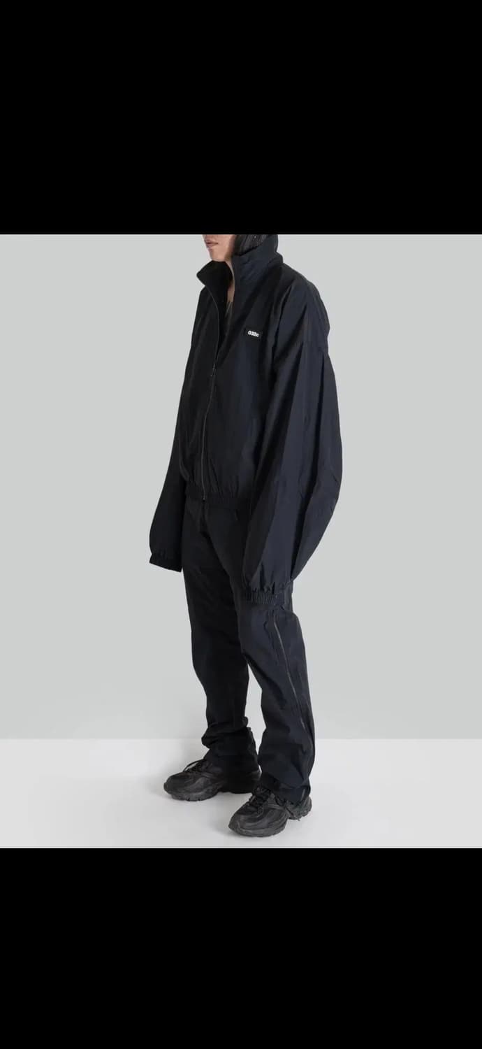 032C 하이넥 슬리브 트랙자켓 다크풀럼  M 상품이미지2