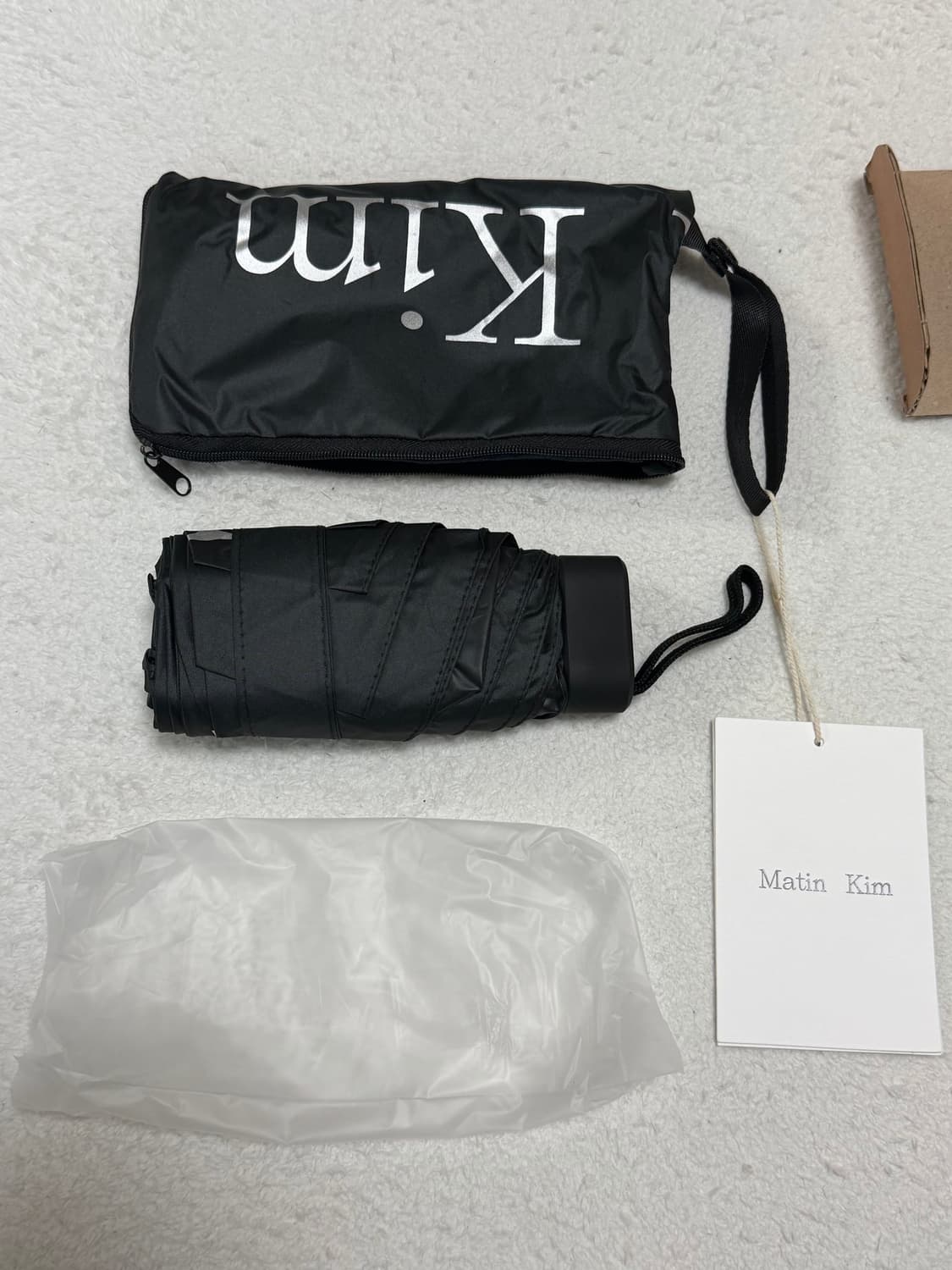 마뗑킴 단우산 블랙 새상품 상품이미지2