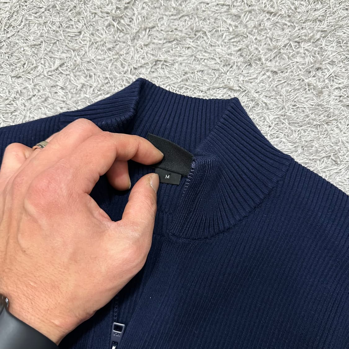 [우먼95] mlb 양키즈 니트집업 상품이미지5