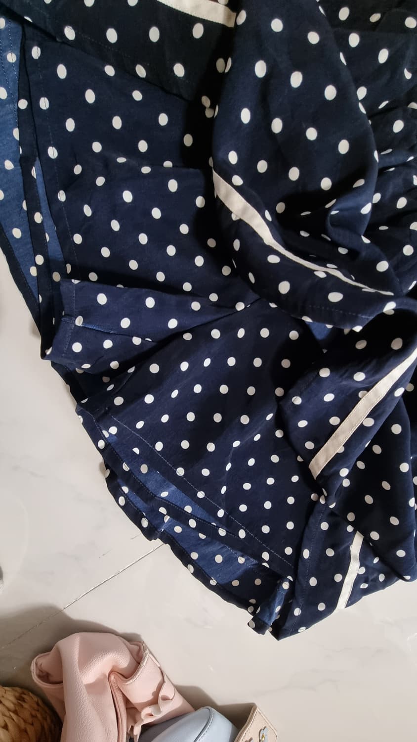 fint 도트 큐롯 스커트 상품이미지3