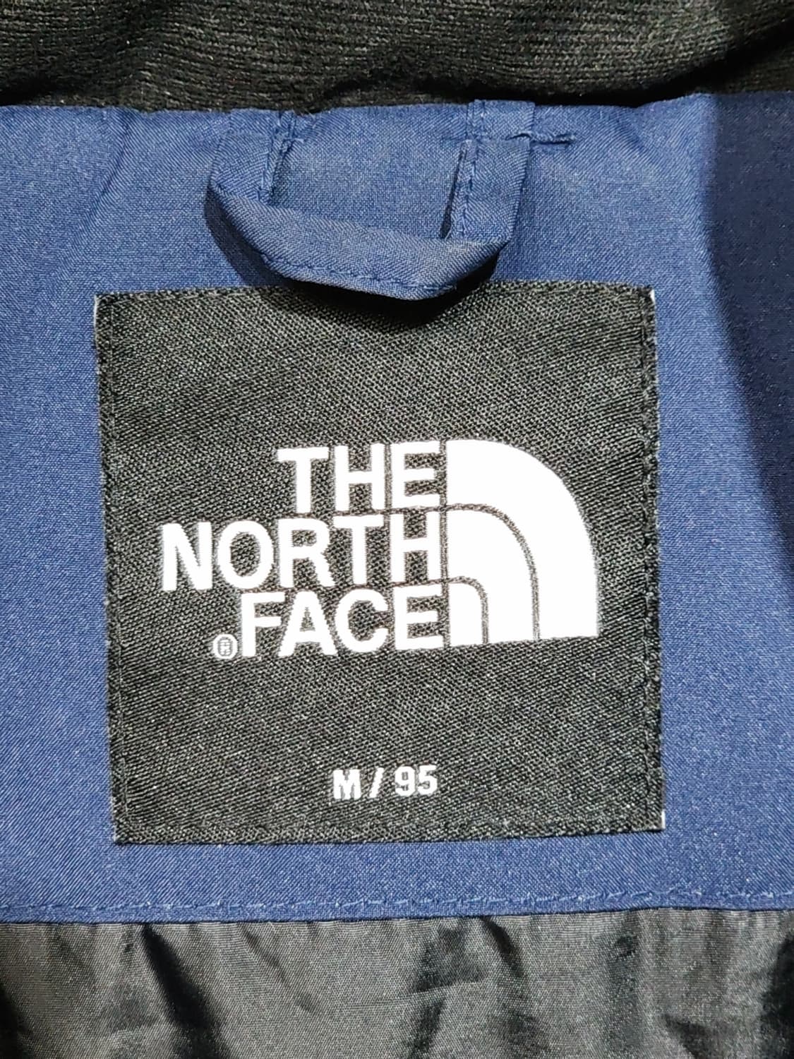 (L) 노스페이스 구스다운 롱패딩 점퍼 네이비 거위털 패딩코트  상품이미지3