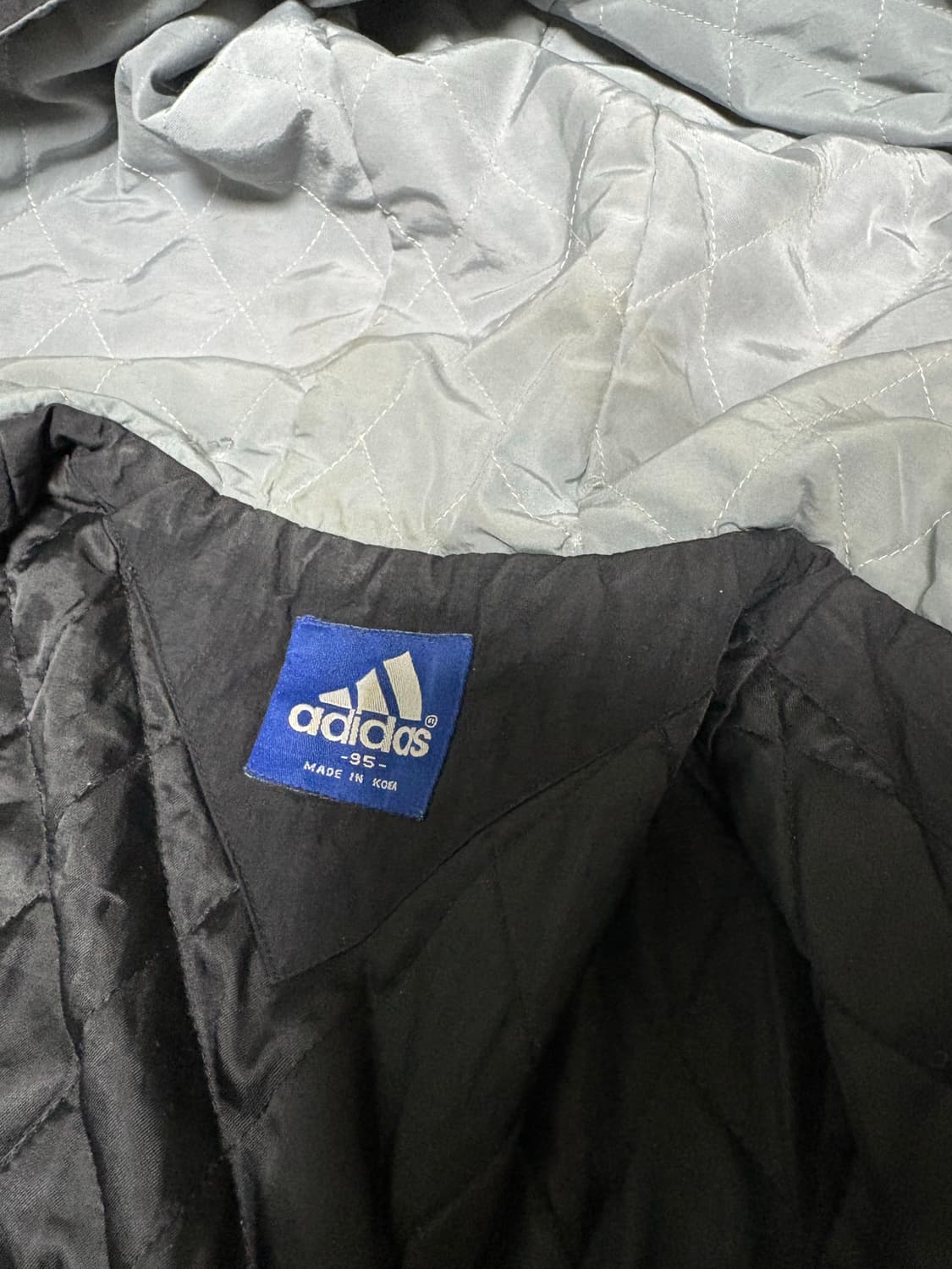 아디다스 빈티지 올드스쿨 누빔점퍼 상품이미지3