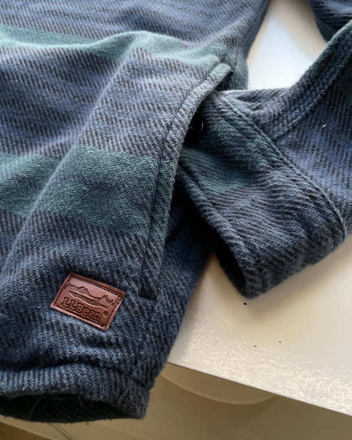 LL Bean 1912 field flannel shirt, jacket 상품이미지5