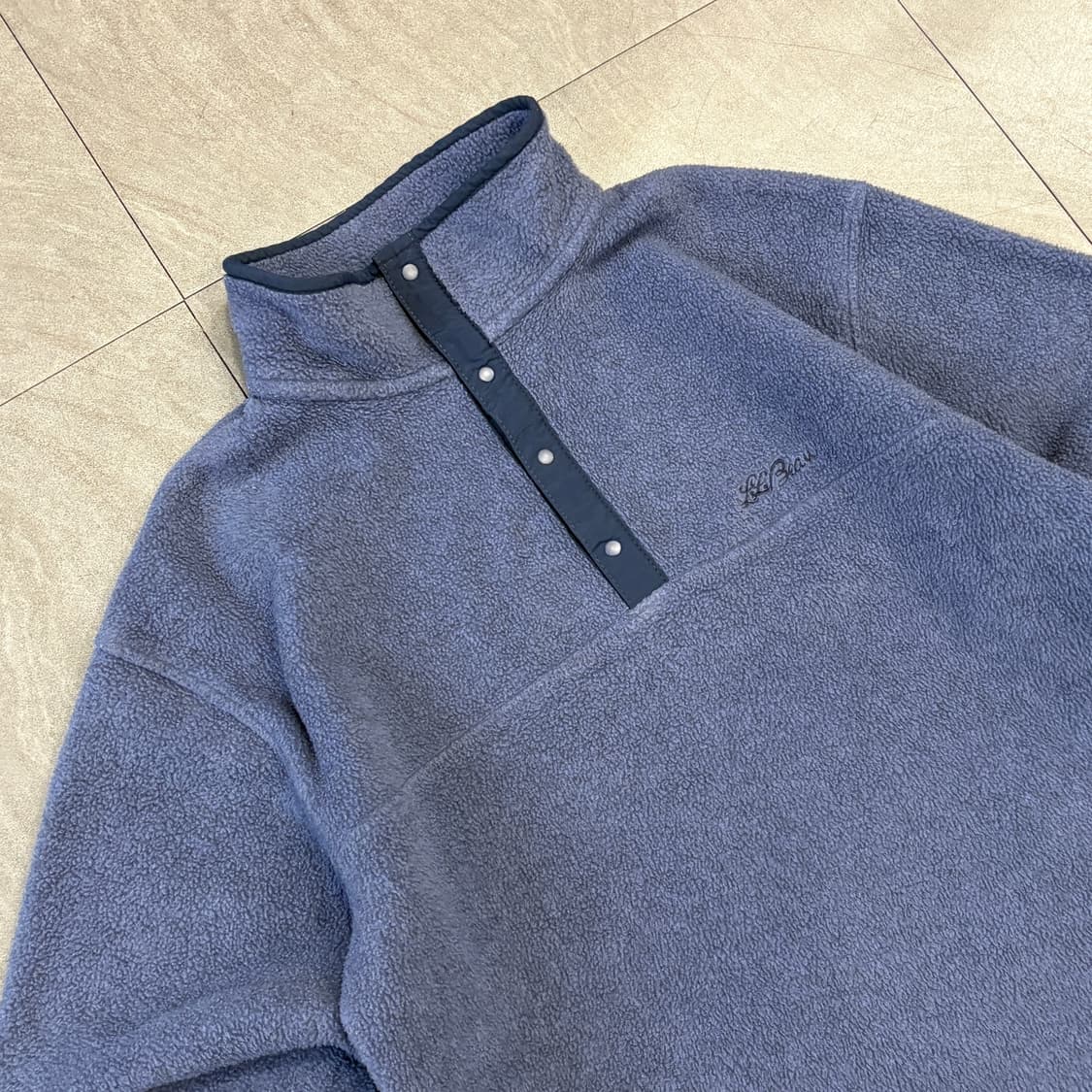 90s L.L.bean 90년대 미국 생산 엘엘빈 라이트 퍼플 신칠라 상품이미지2