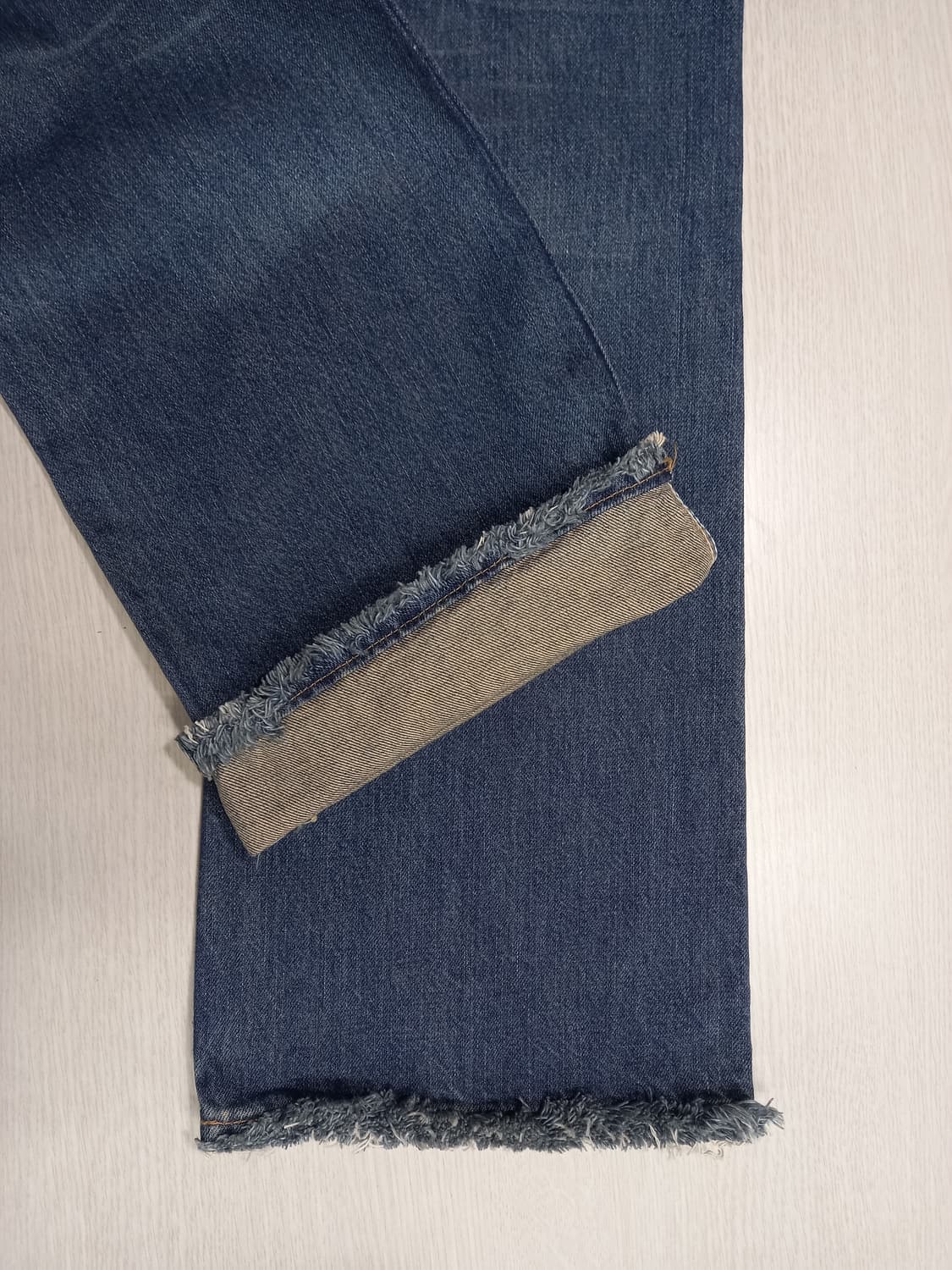 30 리바이스507 04 데미지워싱 부츠컷 리폼드진 30-189 상품이미지7