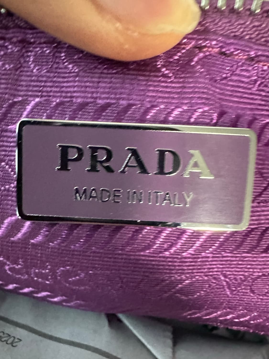 프라다 포코노 로봇 비즈장식 쇼퍼 숄더백 상품이미지5