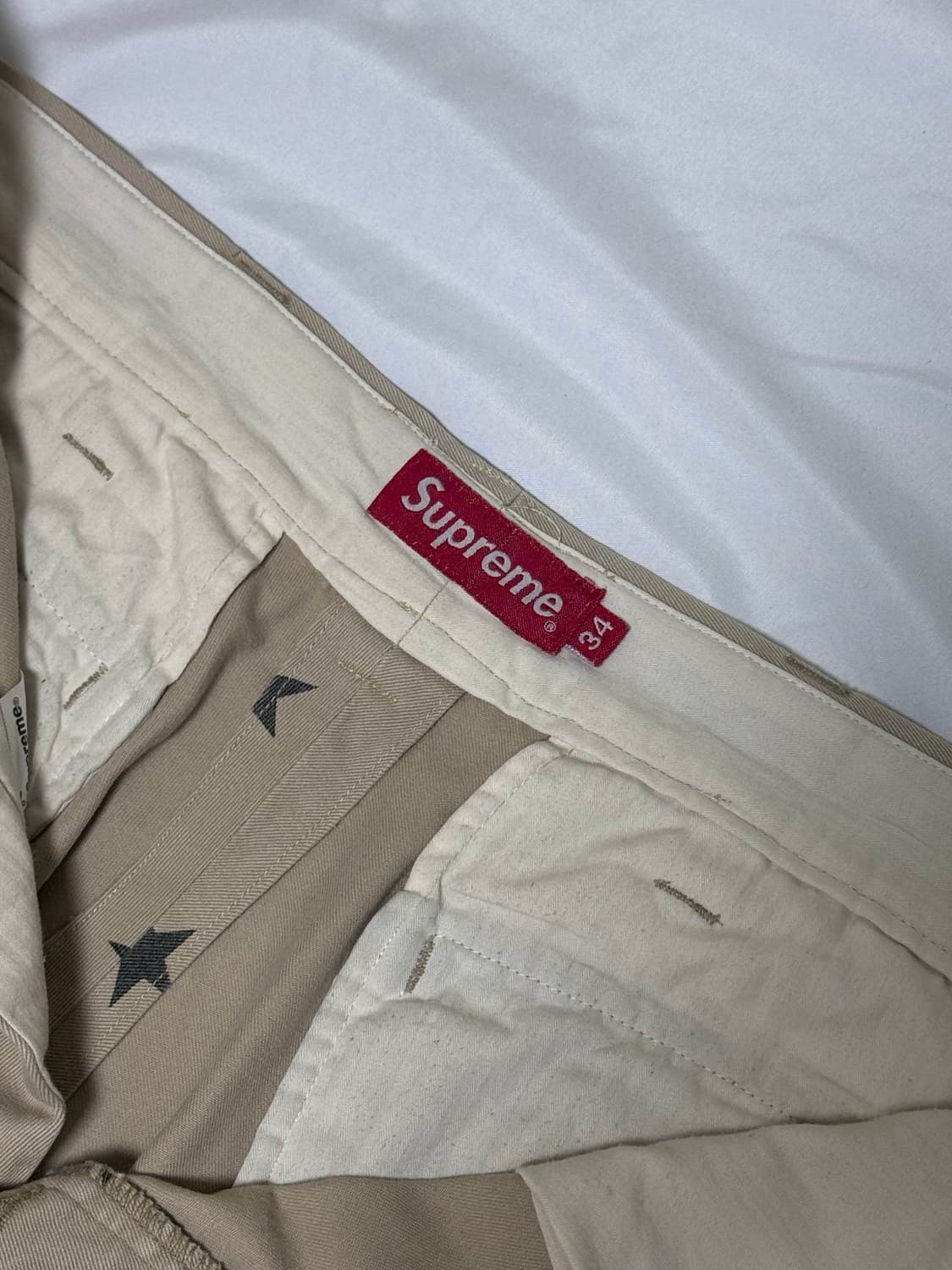 슈프림 스타 핀업걸 치노팬츠 상품이미지5