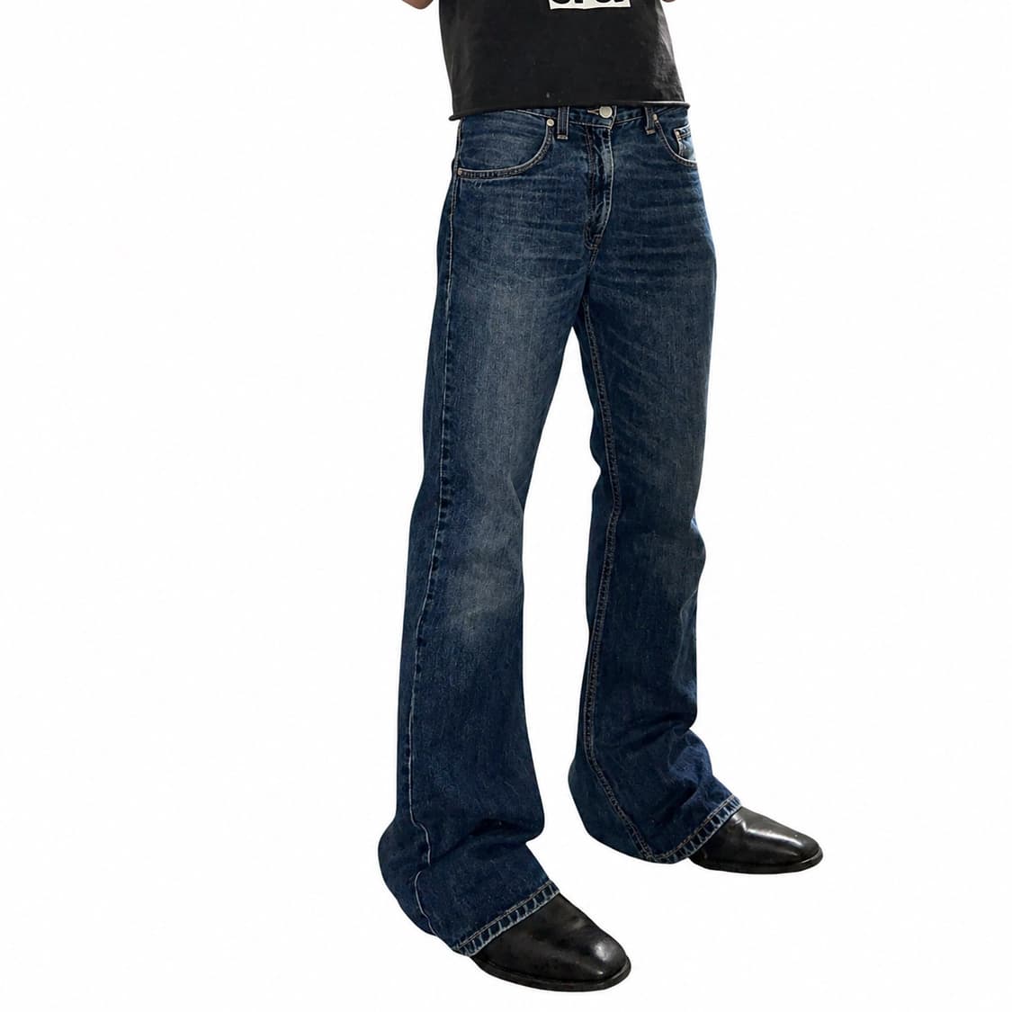 유럽 리바이스 벨바텀 부츠컷 데님 팬츠 32 플레어 646 684 상품이미지1