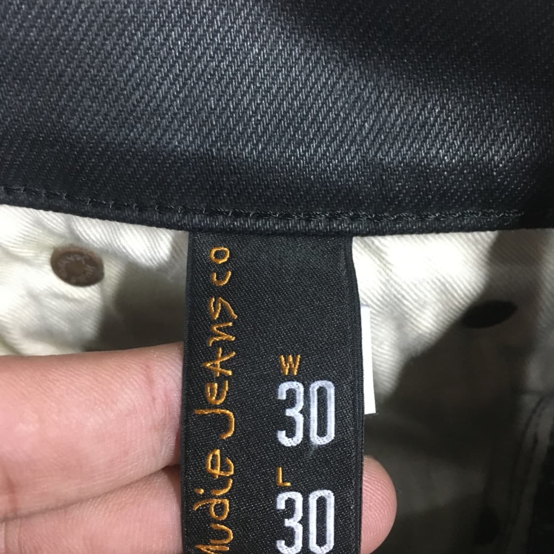 누디진 드블코 블랙 코팅진 DD02 상품이미지3