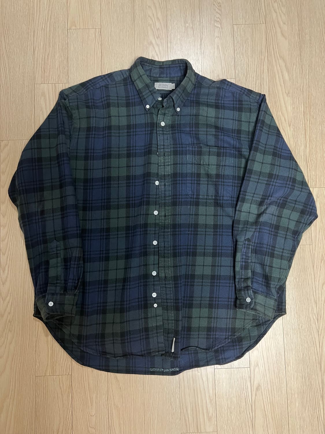 Sedan 체크 남방 상품이미지1