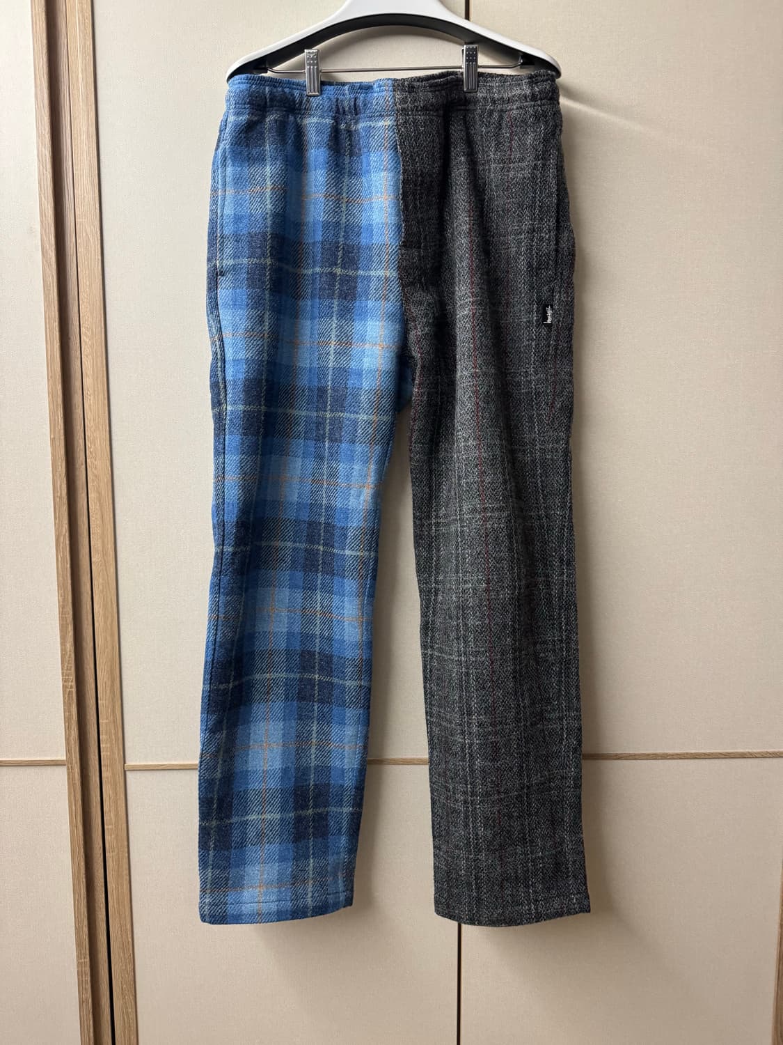 스투시 x 해리스트위드 체크 셋업 상품이미지5