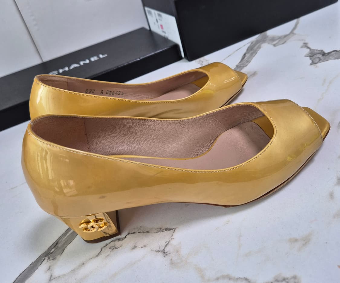 (정품) 샤넬 페이던트 구두 36 상품이미지8