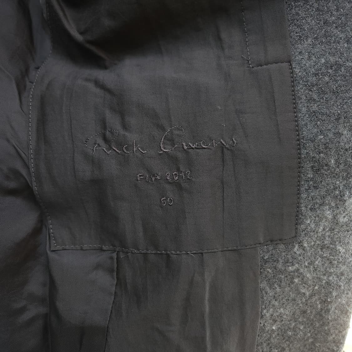 [50] 12FW 릭오웬스 마운틴 캐시미어 블레이저 상품이미지6