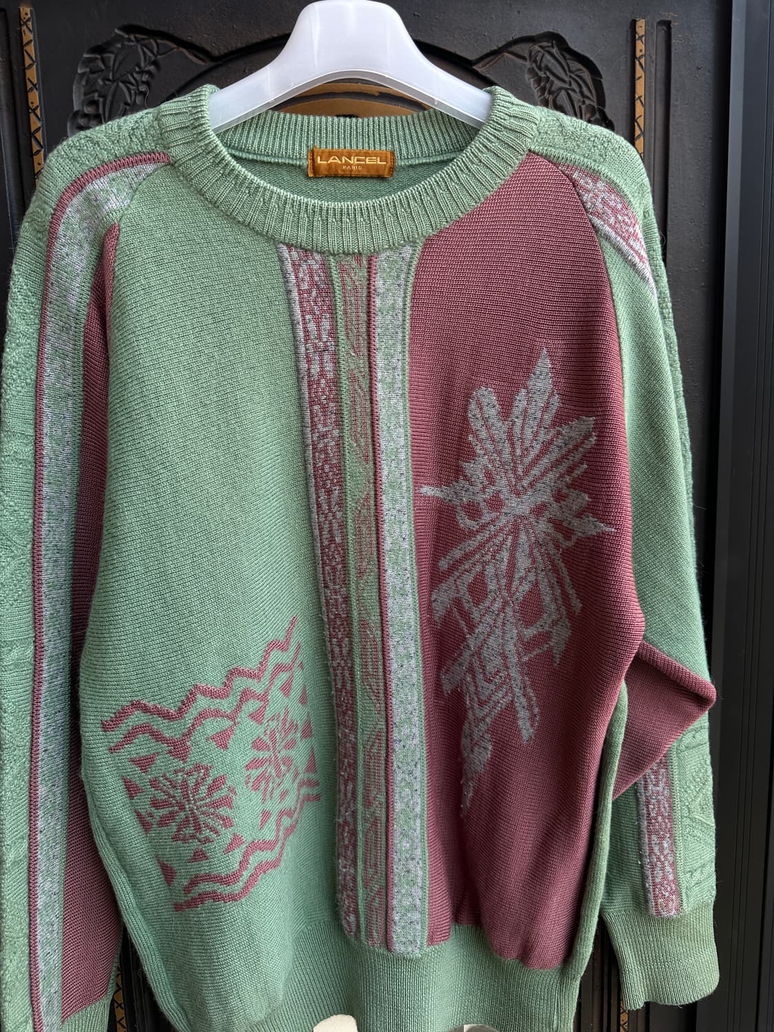 lancel 민트색 니트 상품이미지3