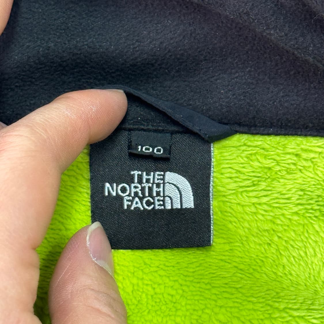 노스페이스 다이노시리즈 형광 배색 후리스 100 상품이미지6