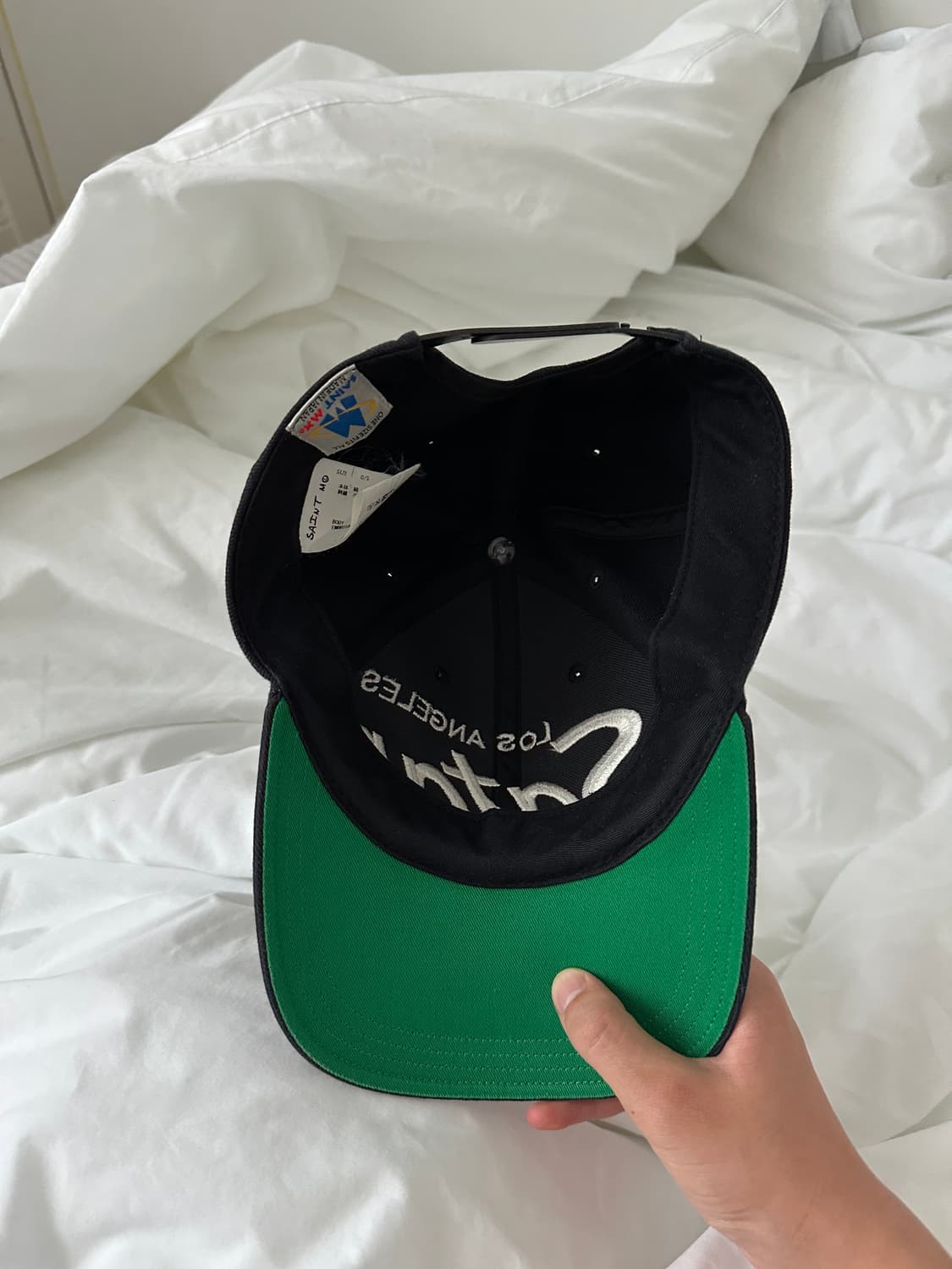 [OS] 세인트미카엘 LA 사탄 캡 블랙 상품이미지2