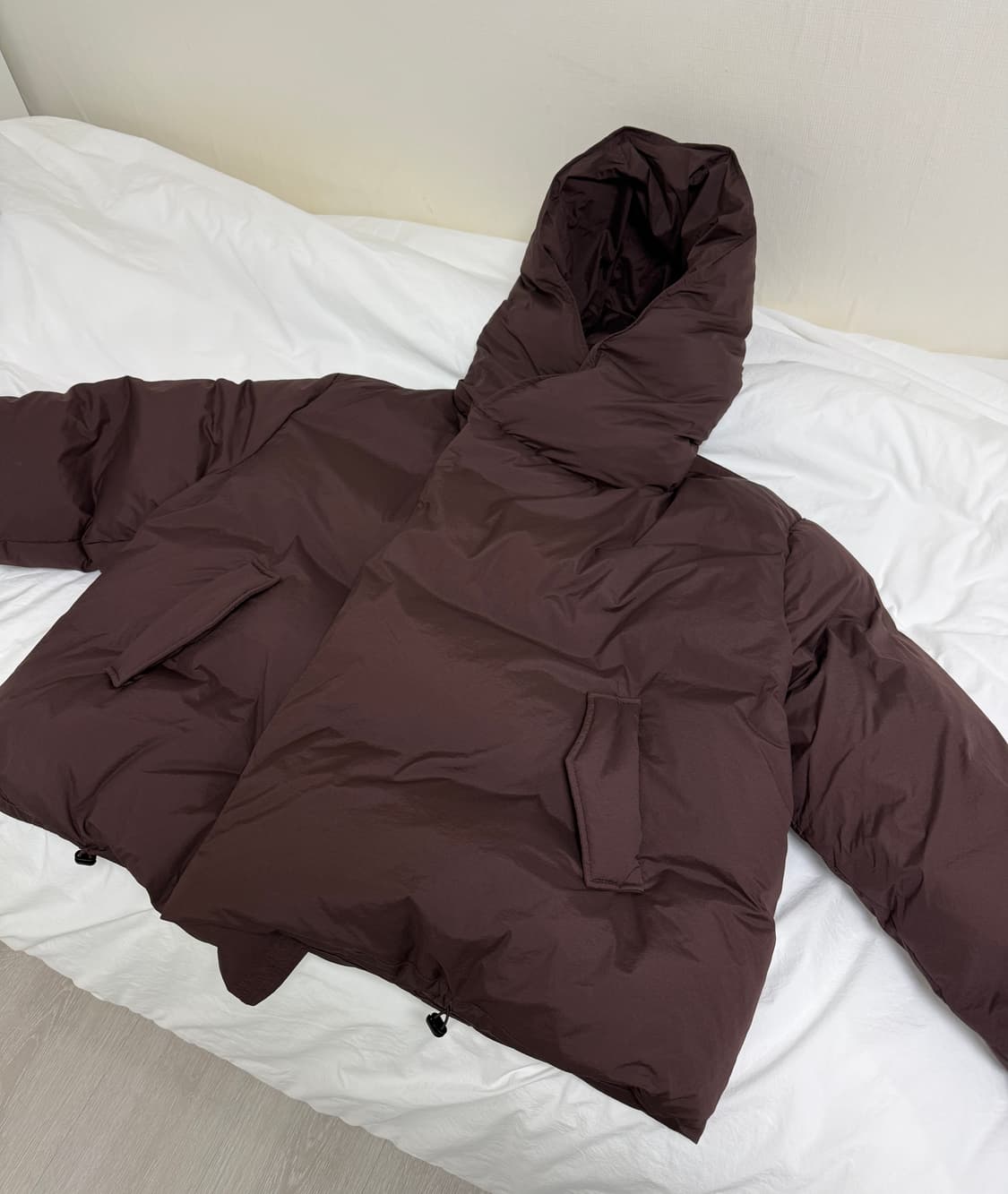 [새상품/택포] 라벨아카이브 구스다운 마호가니 2사이즈 상품이미지1