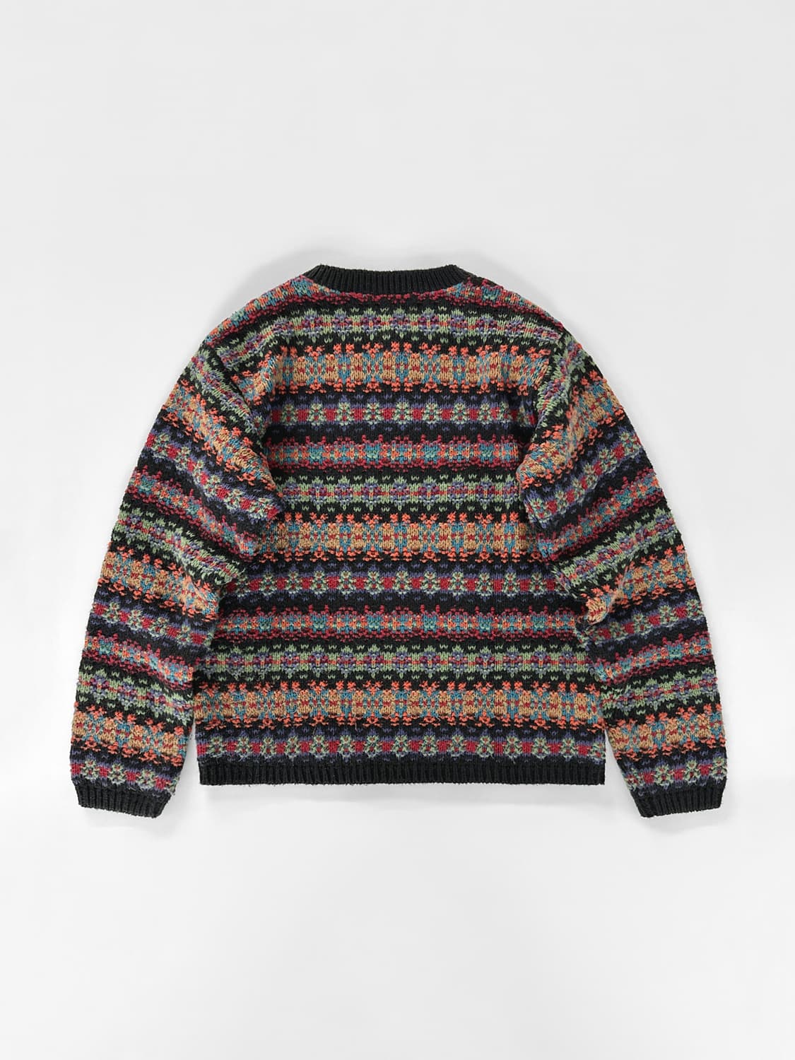 80s 빈티지 엘엘빈 페어 아일 코튼 스웨터 상품이미지3