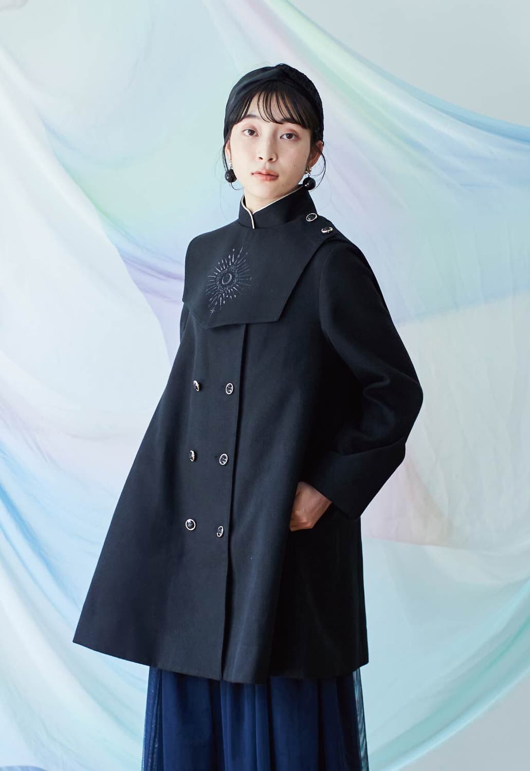 고딕 고스로리 로리타 지뢰계 일브 mahoubu 겨울 코트 자켓 상품이미지4