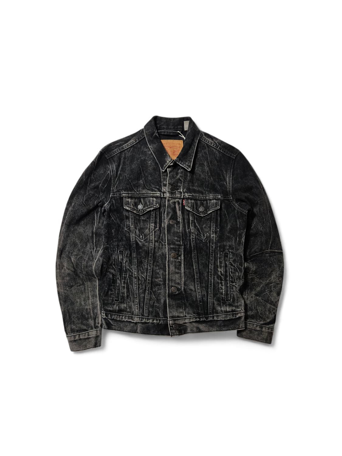 리바이스 흑청 트러커 청자켓 S 95 상품이미지1
