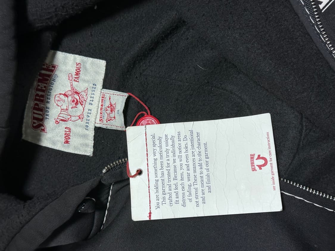 슈프림 트루릴리전 후드집업 상품이미지4