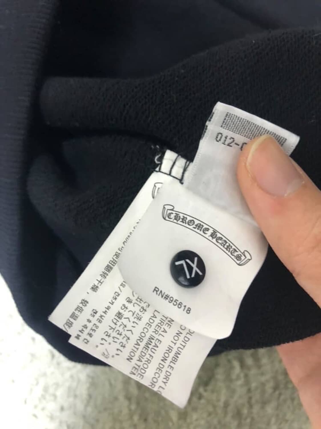 크롬하츠 홀스슈 후드집업 XL 상품이미지5