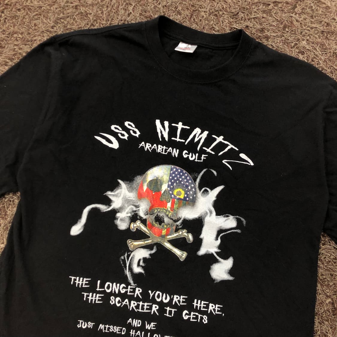 빈티지 스컬 2013 할로윈 티셔츠 상품이미지2