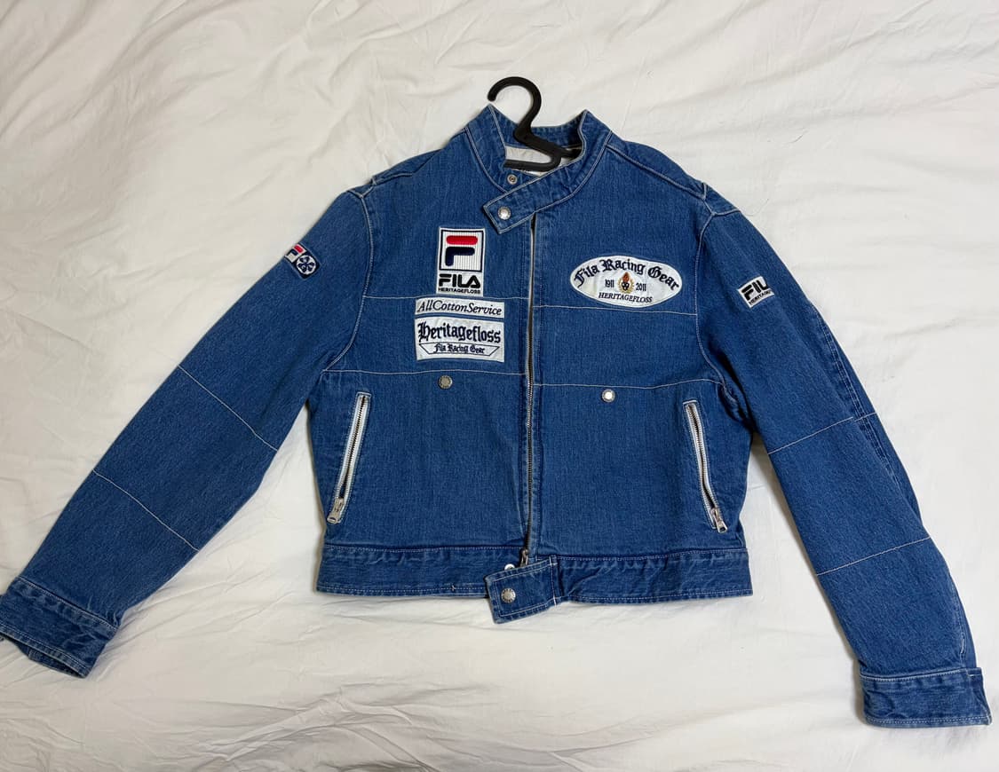 헤리티지플로스 x휠라 콜라보 라이딩 자켓 상품이미지1