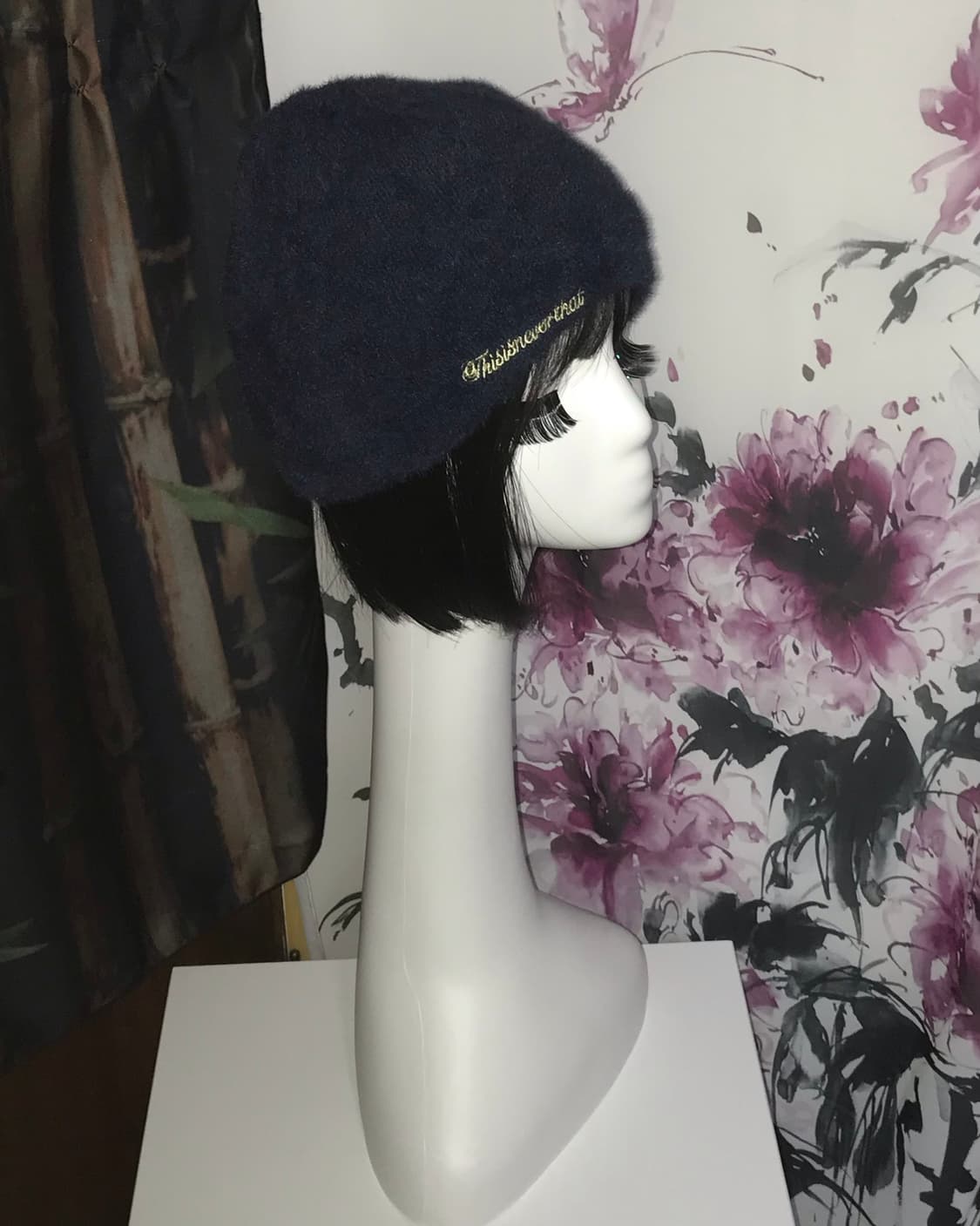 디스이즈네버넷 네이비 비니 상품이미지3