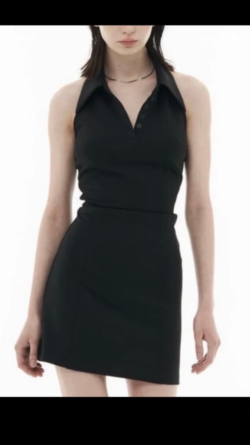 보헤미안 서울 홀터넥 원피스 상품이미지3