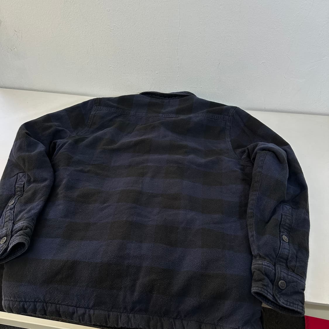 L 팀버랜드 검곤 안감양털 플란넬점퍼 상품이미지3