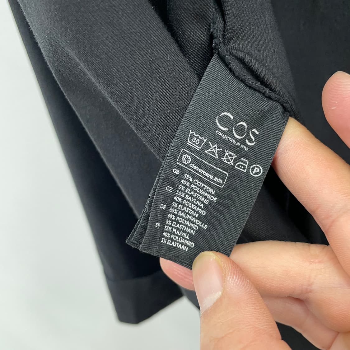 COS 코스 블랙 점프 슈트 상품이미지7