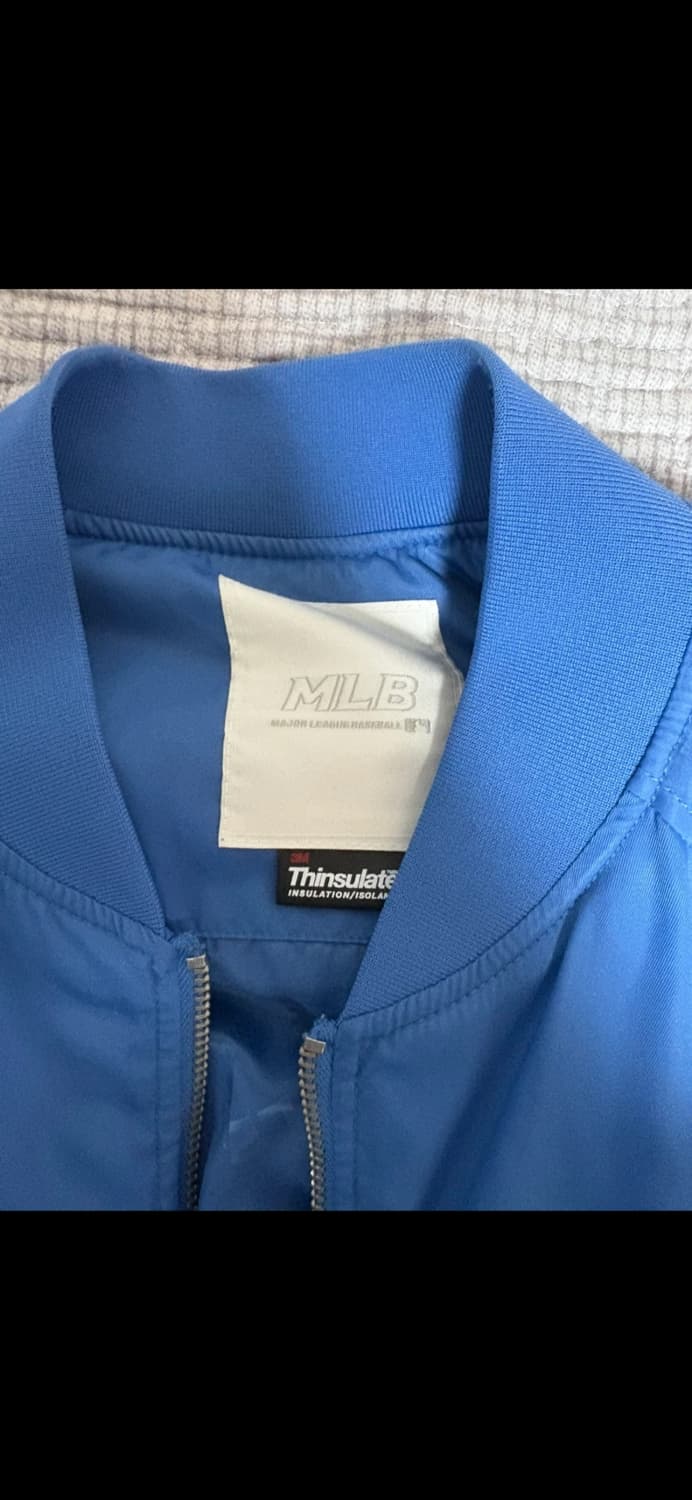 MLB LA다저스 블루 항공점퍼 블루종 자켓 M 상품이미지3