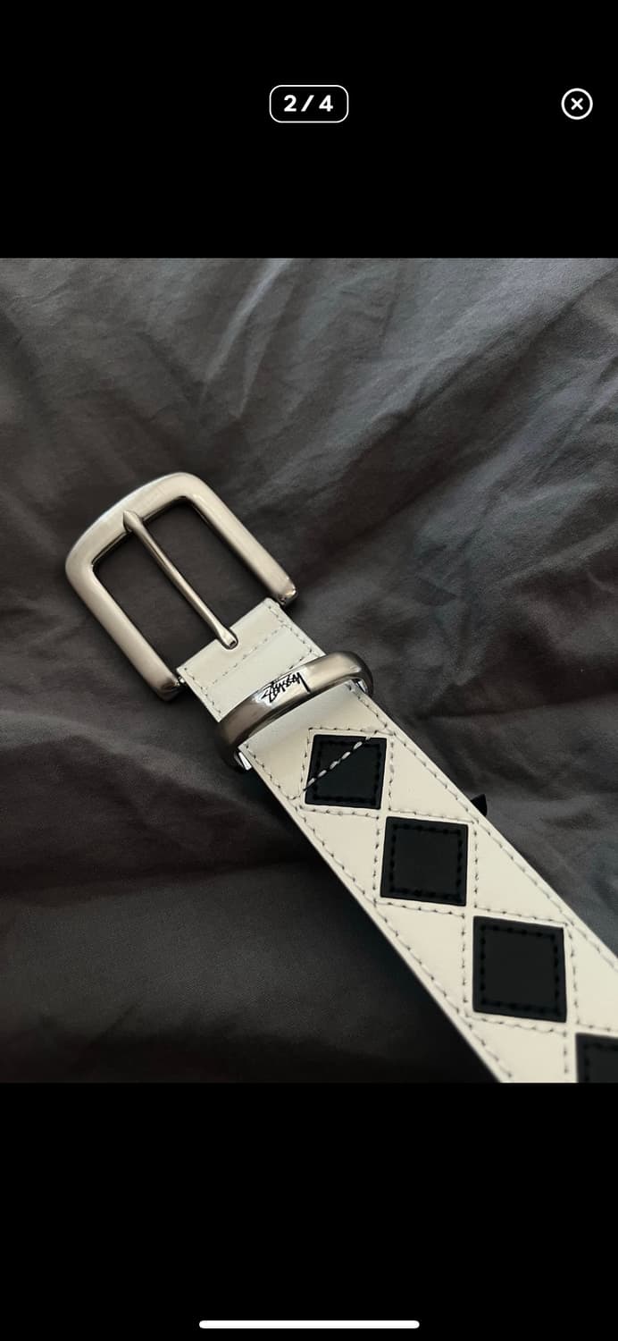 스투시 아가일 벨트 L 팝니다  상품이미지2