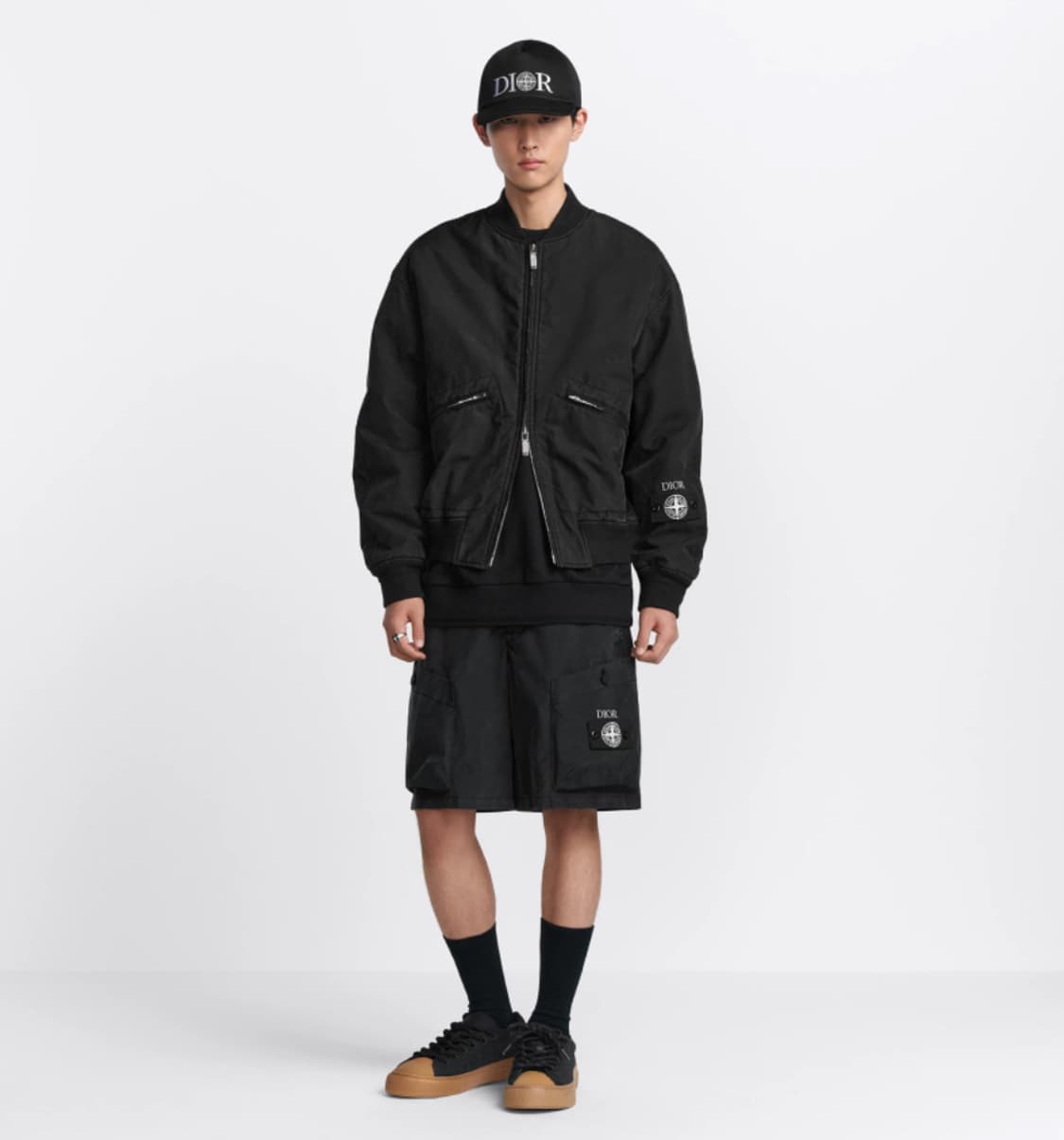 스톤아일랜드 x 디올 콜라보 세타 블루종 24fw 새상품 상품이미지9