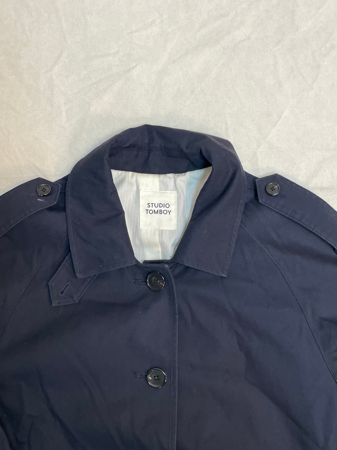 톰보이 트렌치 코트 상품이미지2