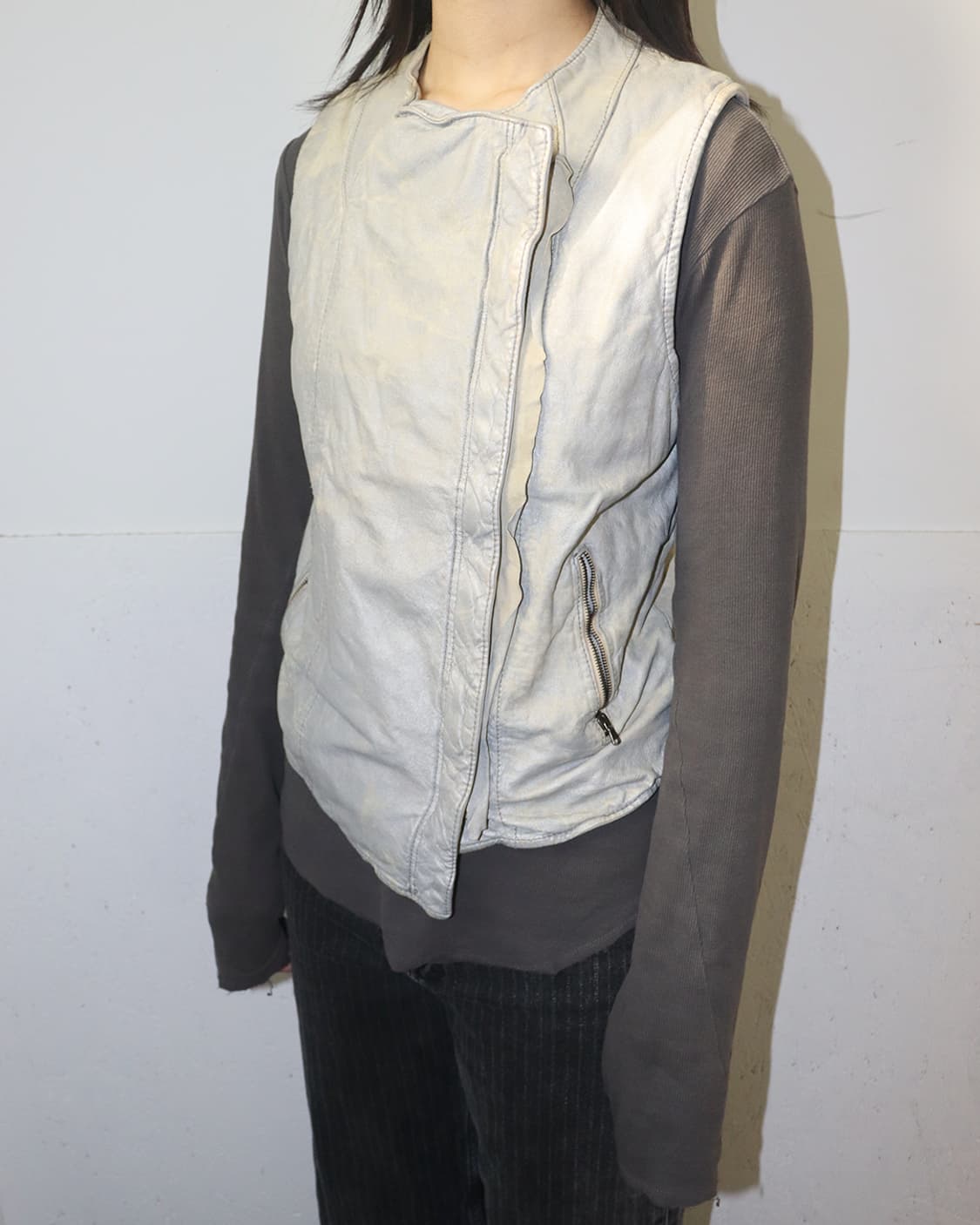 브라토비치 실버 레더 베스트 상품이미지3