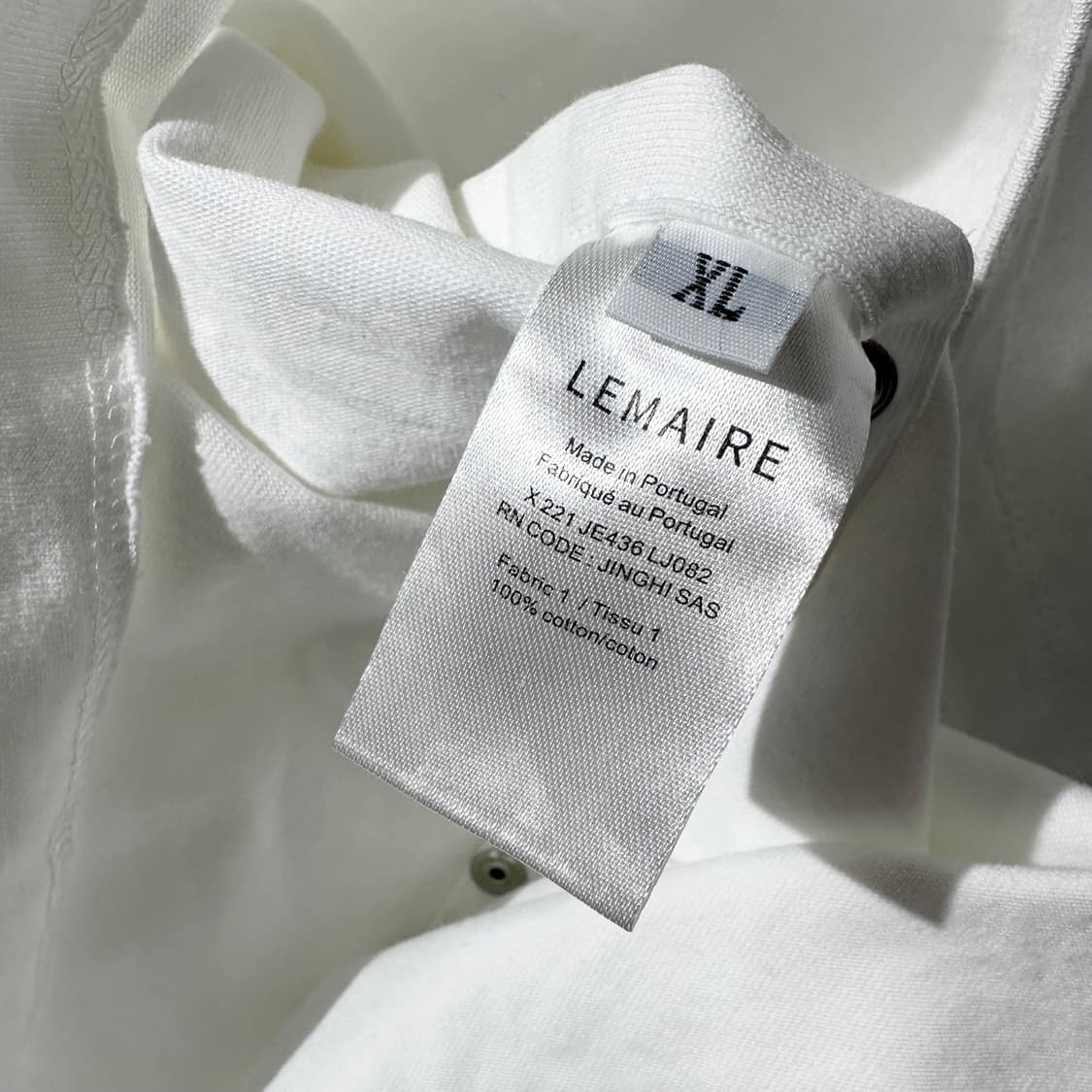 르메르 x 토마가 사이드버튼 프린트 반팔 티셔츠 상품이미지9