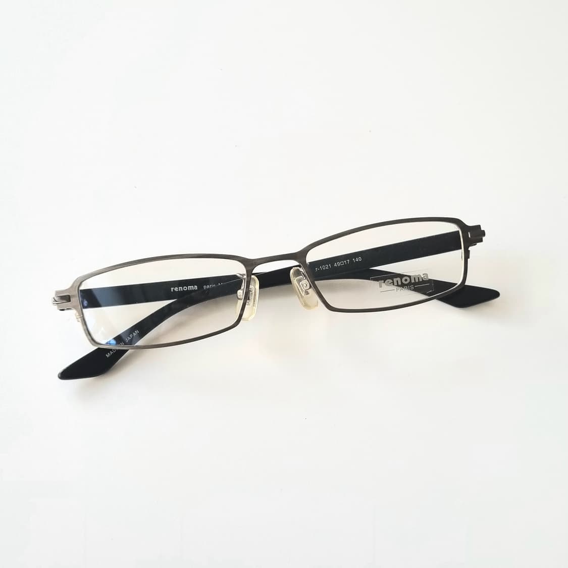 데드스탁 레노마 사각 긱시크 콤비 안경테 1360 상품이미지1