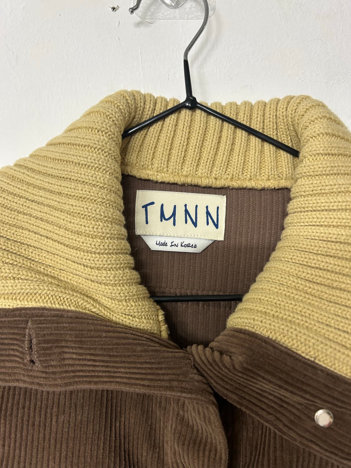 TMNN 니트 하이넥 자켓 상품이미지3