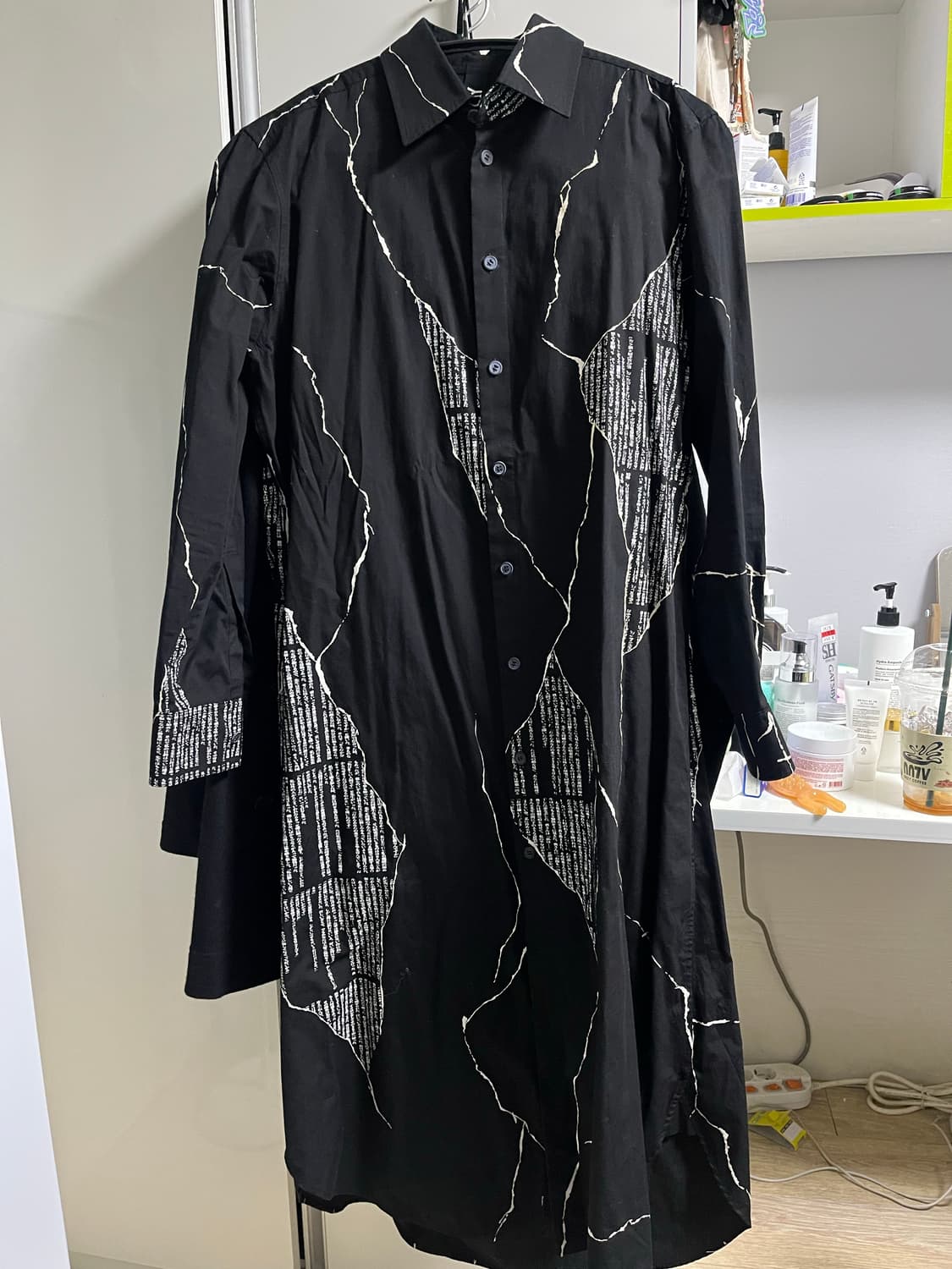 요지야마모토 Ground Y 롱 셔츠 상품이미지1