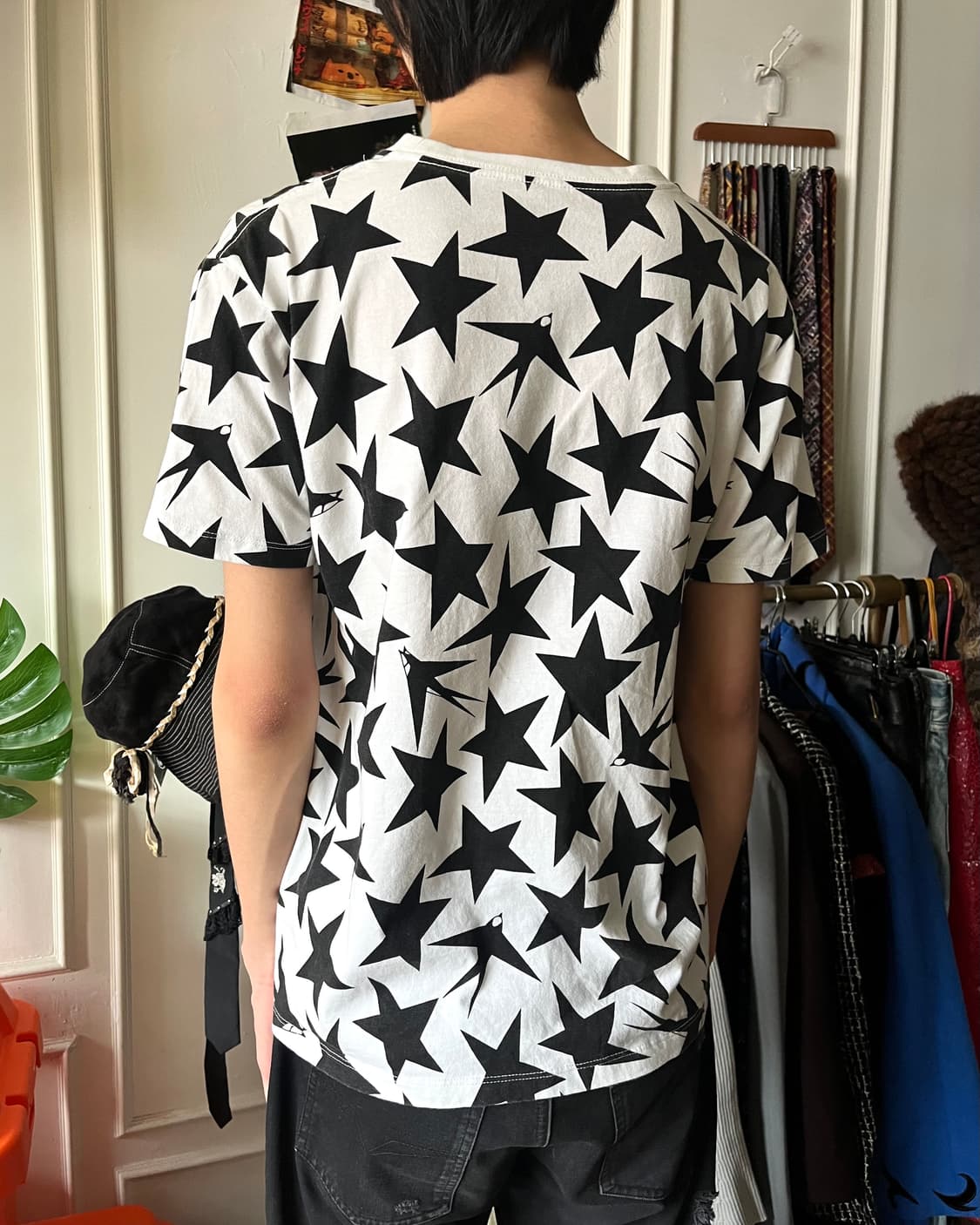 JPN Vintage Star Graphic 1/2 T-Shirt 상품이미지3