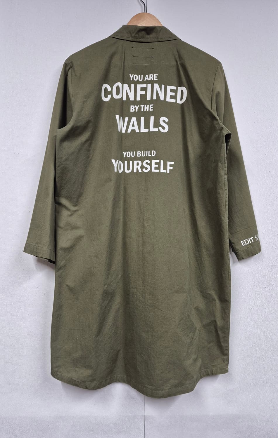 플라스틱아일랜드 경량 롱 자켓  상품이미지2