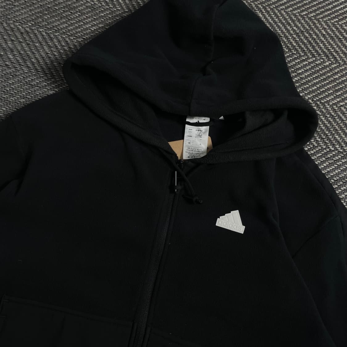 아디다스 신형 퓨쳐 아이콘 플리스 후드 집업o 4604 상품이미지5