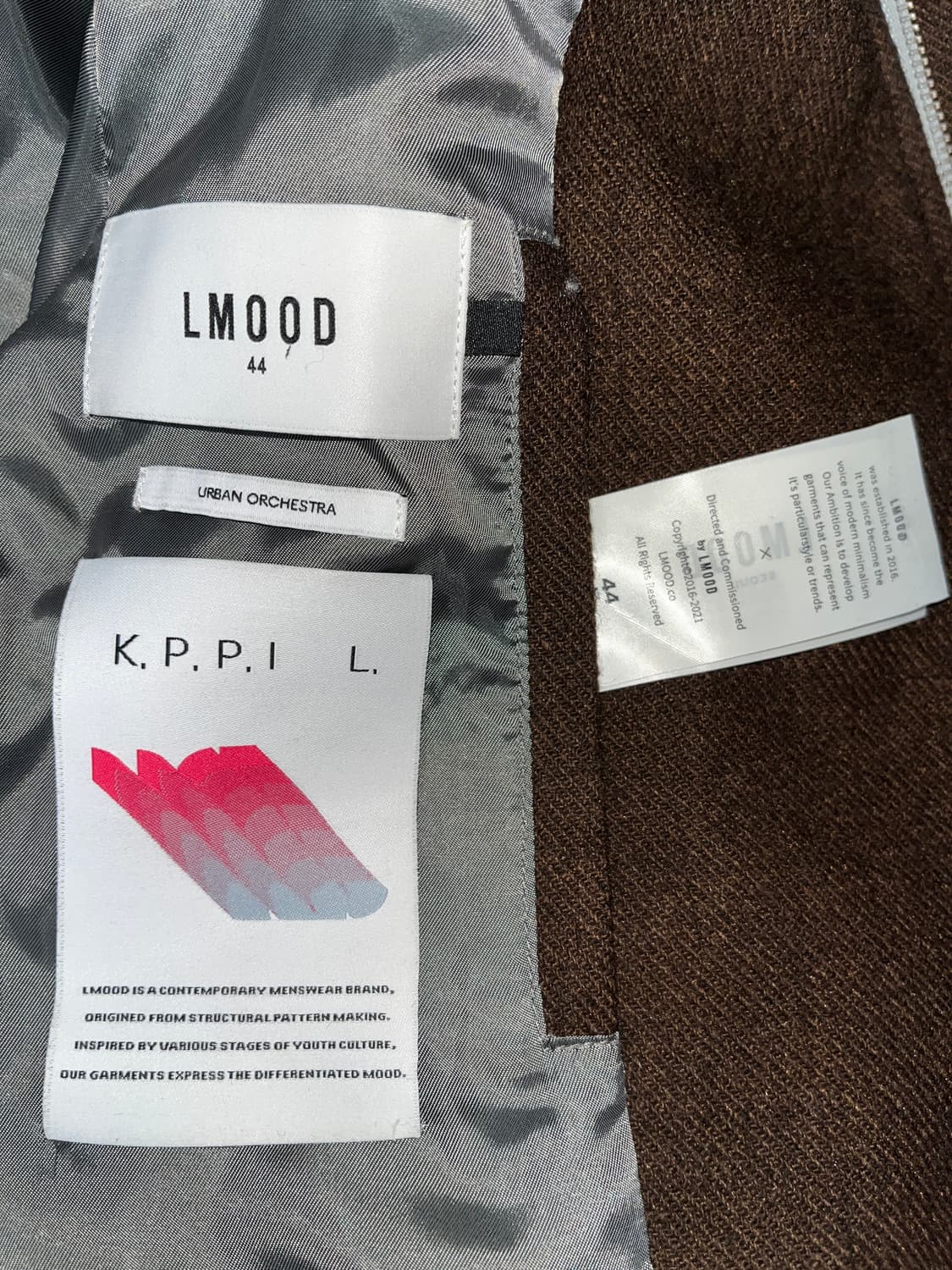 LMOOD 울자켓 44사이즈 상품이미지4