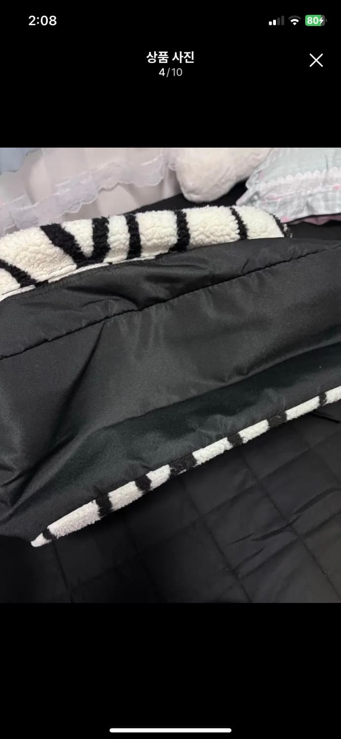 릭오웬스 컨버스 오버사이즈 백팩 지브라 상품이미지3